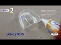 3 step guide using poligrip power max denture adhesives