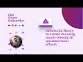 JavaScript library to create stunning touch-friendly 3D parallax hover effects