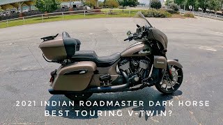 2021 Indian Roadmaster Dark Horse TEST RIDE. First Ride Impressions!