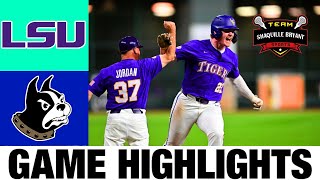 #2 LSU vs Wofford Highlights [Elimination Game] | 2024 NCAA Baseball Championships