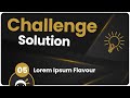 Coding Challenge SOLUTION #5 - Lorem Ipsum Flavour Function