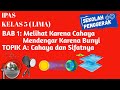 IPAS KELAS 5 | BAB 1 MELIHAT KARENA CAHAYA, MENDENGAR KARENA BUNYI TOPIK A: CAHAYA DAN SIFATNYA