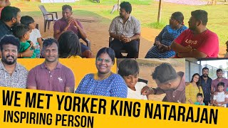 Inspiring person Cricketer Natarajan | எளிமையின் சிகரம் | JP Nattu Cricket Ground Vlog