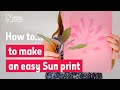 How to make an easy Sun print | Natural History Museum