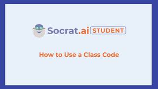 How to Join a Class Using Your Class Code