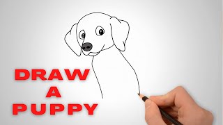 How to draw a puppy faster