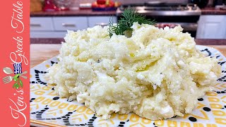 Greeked-Up Mashed Potatoes with Feta \u0026 Gruyere | Ready In Under 30 Minutes