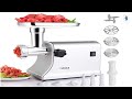 Best Meat Grinder of 2021 II Best Electric Meat Grinder of 2021