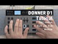 Donner D1 Tutorial By Yukes I Performance Beat and Drum Machine