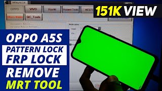 How to Remove Pattern Lock OPPO A5S MRT Key