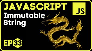 String IMMUTABILITY | JavaScript in Hindi - 33 #javascript #reactjs