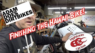 Hawaii Hard Enduro Bike Final Build Video | @AdamDoesDirtbikes | Highland Cycles