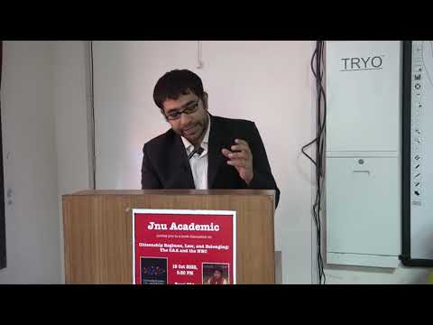 Gautam Bhatia On Prof. Anupama Roy's Book Citizenship Regimes, Law And ...