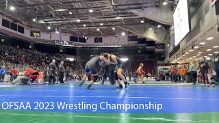 OFSAA Wrestling Championships 2023 Main Stream Part 2