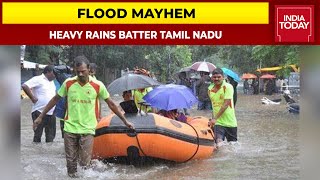 Flood Mayhem: Incessant Rains & Floods Lash Tamil Nadu, 12 Districts Including Chennai On High Alert