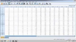 Split Sample Multiple regression