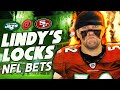 NFL Picks Week 1 Jets-49ers Night Football (9/9) | Lindy's NFL Locks