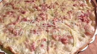 【フランス、アルザス日和】ストラスブール　タルトフランベを食す　Tarte flambée　　LA　VIE　EN ALSACE