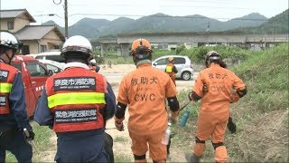 いまだ多くの不明者　懸命の捜索続く…岡山の死者は57人に（11日18時現在）