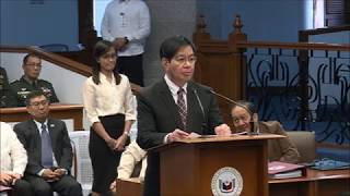 Sponsorship Speech at the Commission on Appointments | Feb. 21, 2018