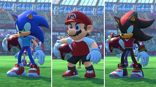 Mario & Sonic at the Olympic Games Tokyo 2020 - All Characters Rugby Gameplay