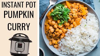 INSTANT POT PUMPKIN CURRY | vegan pumpkin curry