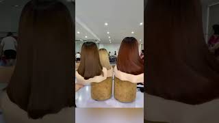 wigs made of real human hair, raw material from Vietnamese human hair #wig #hair #humanhair