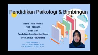 Pemenuhan Penugasan Pendidikan Psikologi \u0026 Bimbingan