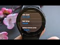 How to Change Date / Time & Time zone on Samsung Galaxy Watch 6 , 5 ,4