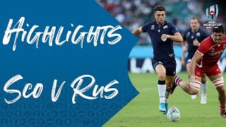 Highlights: Scotland 61-0 Russia - Rugby World Cup 2019