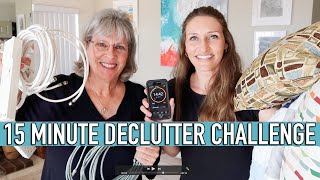15 Minute Declutter Challenge - We Found So Much!