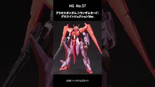 「機動戦士ガンダム00」HGでガンプラ化されてる機体一覧（後編）