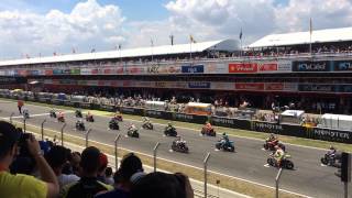 Moto GP Montmeló Barcelona 14 Junio 2015: Arranque de carrera/Start