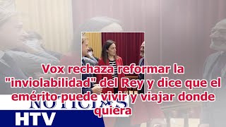 Vox rechaza reformar la \