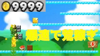 必見！（多分）最速コイン稼ぎ！【newスーパーマリオブラザーズ2＃27（完）】