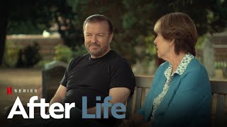 A society grows great when old men plant trees... | After Life | Ricky Gervais