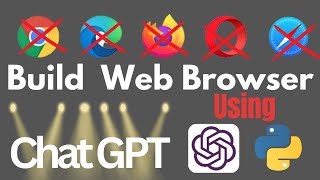 Build a Web Browser Using ChatGPT and Python in 2 Minutes #chatgpt #openai