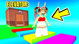 Roblox Obby, BUT there's an ELEVATOR..