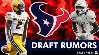 TOP NFL Draft Prospects That Could Fall To Texans At Pick #42 | LATEST Houston T