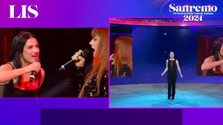 LIS Sanremo 2024 - Annalisa con La Rappresentante di lista canta ‘Sweet dreams’