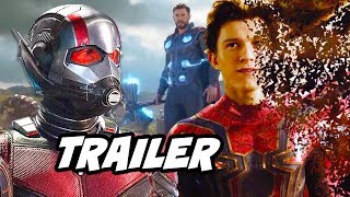 Ant-Man and The Wasp Trailer - Avengers Endgame Post Credit Scene Easter Eggs