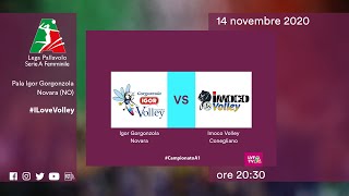 Novara - Conegliano | Speciale | 12^ Giornata Campionato | Lega Volley Femminile 2020/21