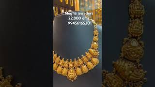 Megha jewellers Vivekananda circle Mysuru #gold #love #music #22ctgold #necklace #viral #jewells