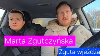 Zguta wjeżdża-Gospodyni programu-Marta Zgutczyńska tym razem w roli pasażera. Rozmawia A. Olszewski