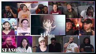 Lord KAZUMA Is BACK‼️ | Konosuba Season 3 Episode 1 Reaction Mashup