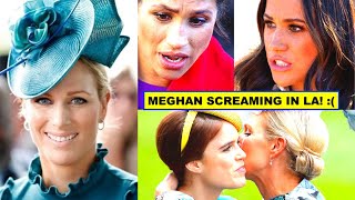 OMG! Zara RUTHLESSLY SHOWED Meghan Her Place After Video From Eugenie's Wedding SPARKS CONTROVERSY.