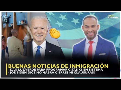 BUENAS NOTICIAS DE INMIGRACIÓN: Joe Biden Dice No Habrá Cierres, Dan ...