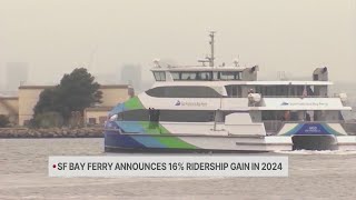 SF Bay Ferry announces 16% ridership gain in 2024