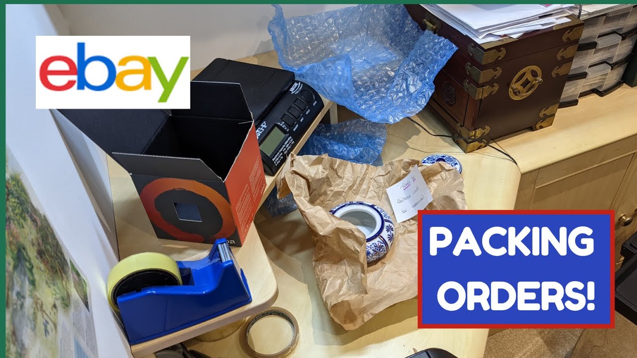 Packing Ebay Orders Youtube