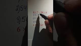 Math Operations Explained Step by Step | Tutorial 🔥 #maths #basicproblems #mathematics #mathematica